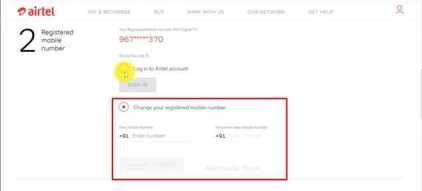Change Registered Mobile Number In Airtel DTH