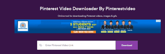 Pinterest Video Downloader