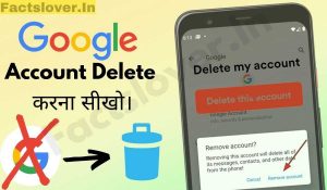 delete google account permanently