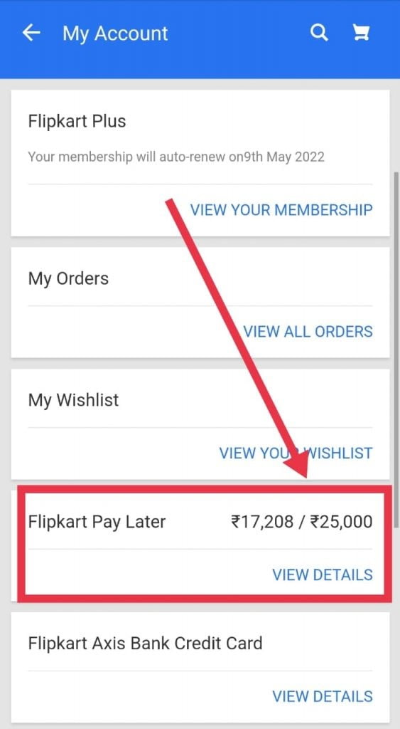 how to increase flipkart pay later limit