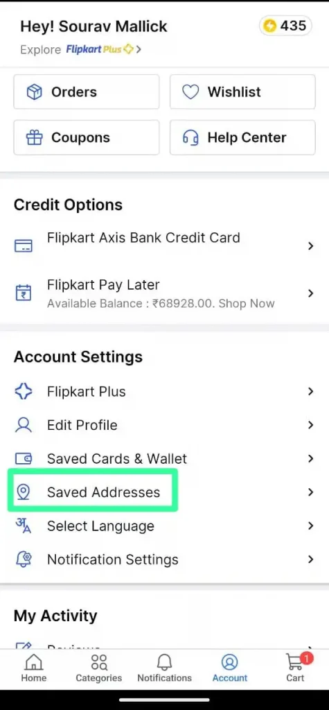How To Change Billing Address In Flipkart