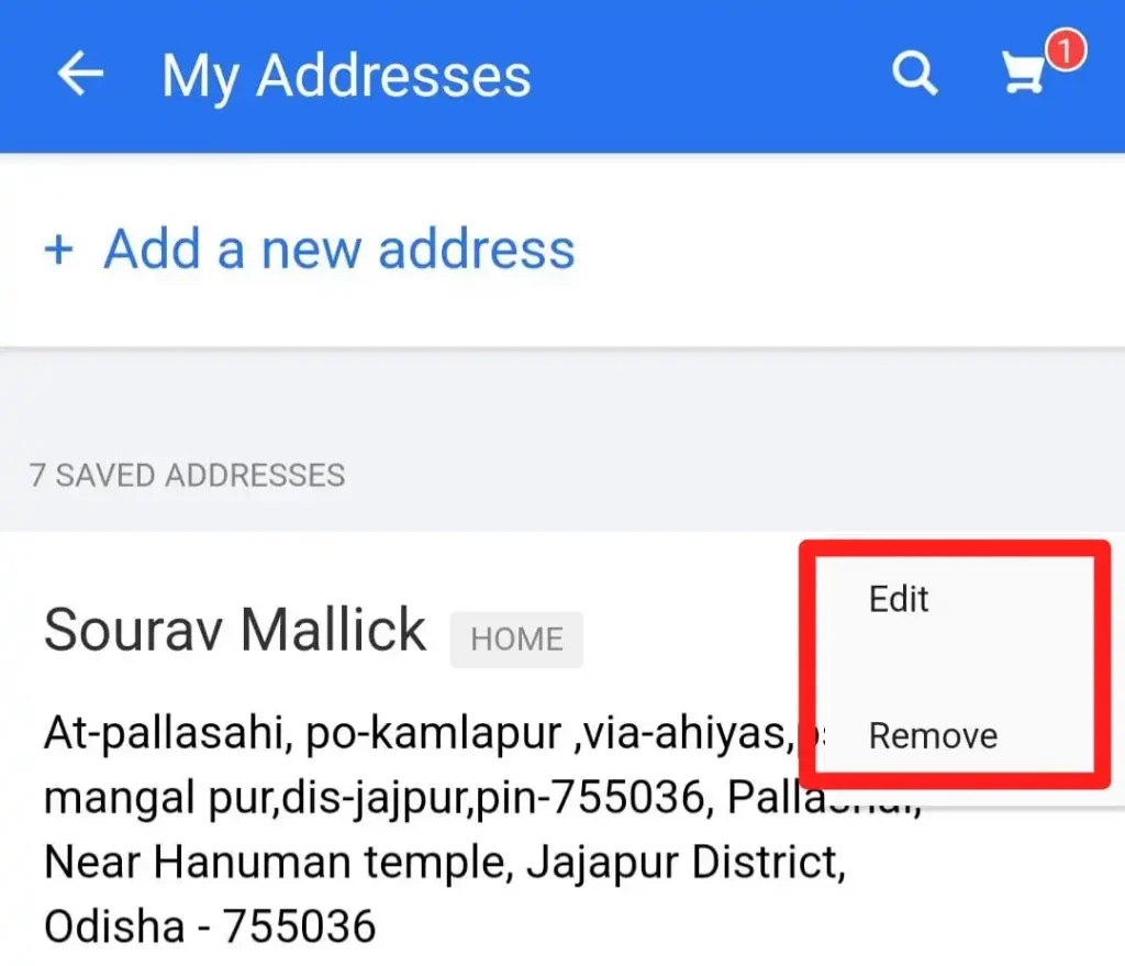 How To Change Billing Address In Flipkart