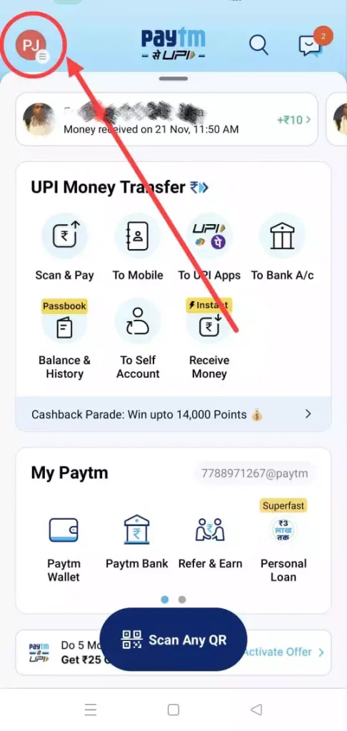 Close Paytm Bank Account