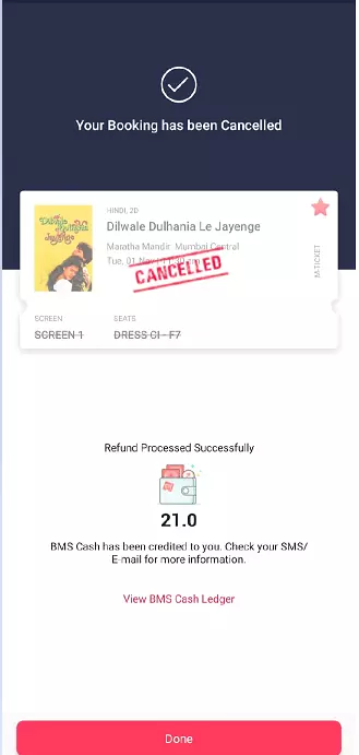 How To Cancel PVR Ticket On BookMyShow