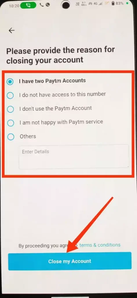 How To Close Paytm Bank Account