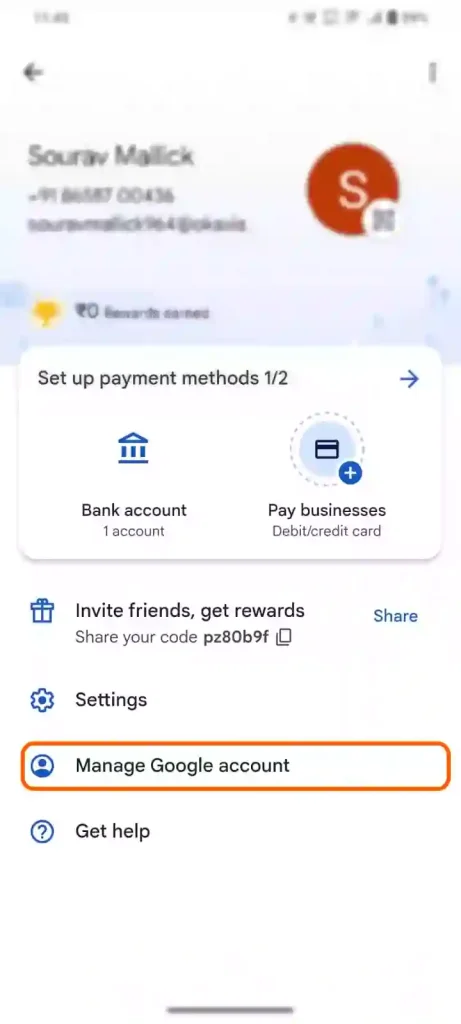 How To Delete Google Pay Account