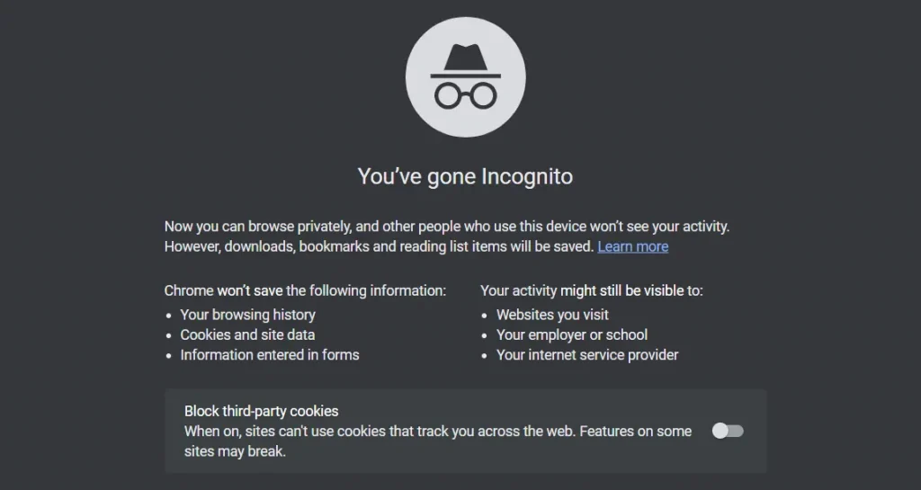 How To See Incognito History