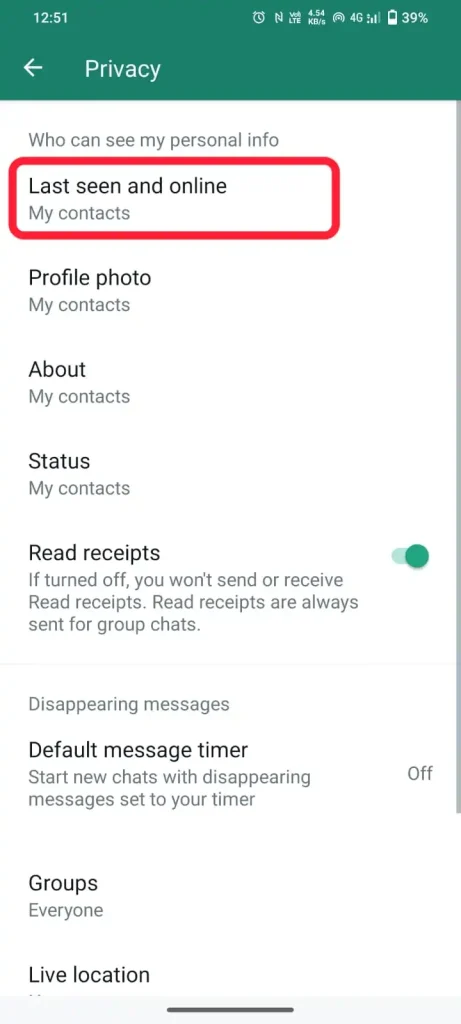 How To Freeze last Seen On WhatsApp Android
