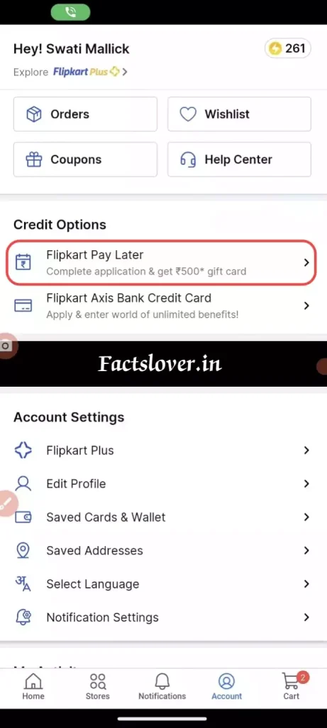How To Activate Flipkart Pay Later