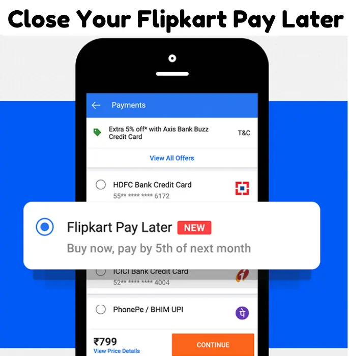 How To Close Flipkart Pay Later