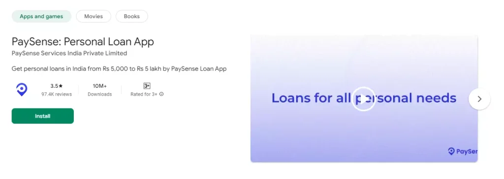 RBI Approved loan apps in India