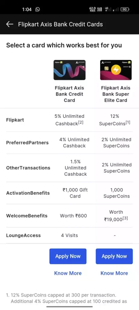 How To Apply Flipkart Axis Bank Credit Card